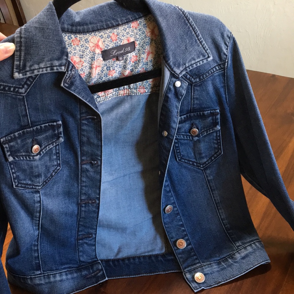 Level 99 XS Jean jacket